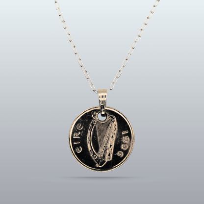 Irish Bull Coin Pendant