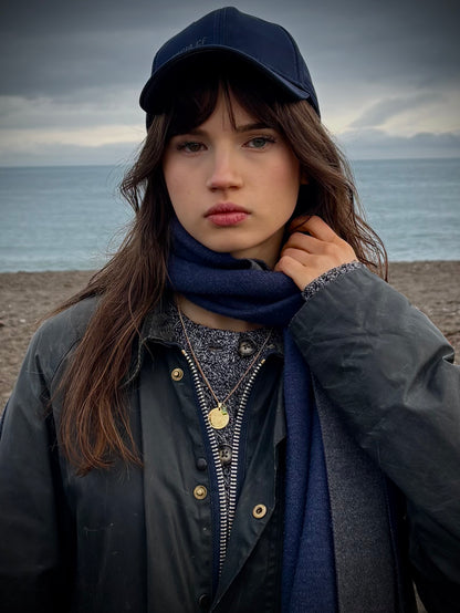 Irish Peacock Coin Pendant