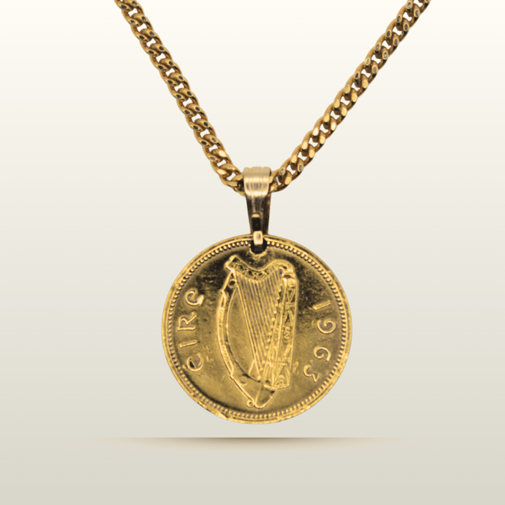 Irish Hare Coin Pendant - Gallaghers Gifts