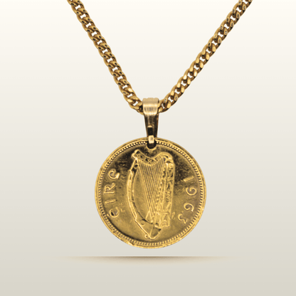 Irish Hare Coin Pendant - Gallaghers Gifts
