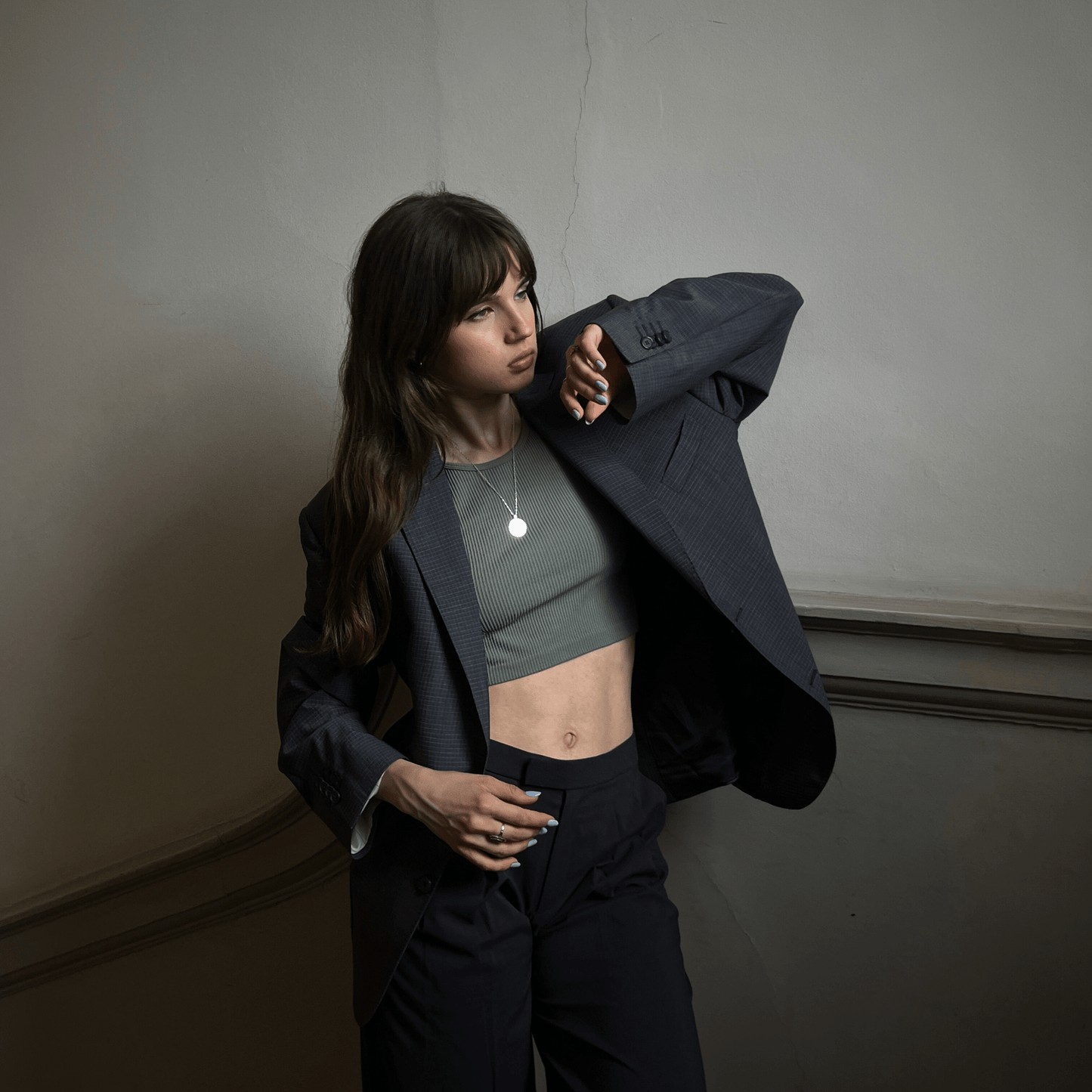 Irish Salmon Coin Pendant - Gallaghers GiftsPendant