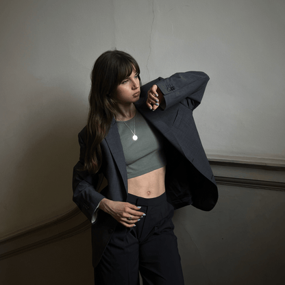 Irish Salmon Coin Pendant - Gallaghers GiftsPendant